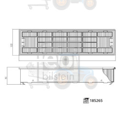 Filtru, aer habitaclu FEBI - 185265