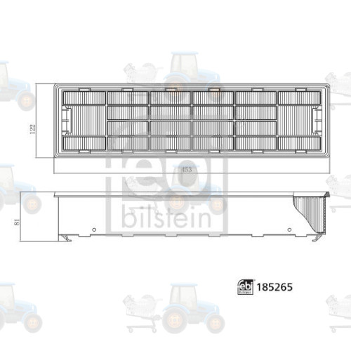 Filtru, aer habitaclu FEBI - 185265