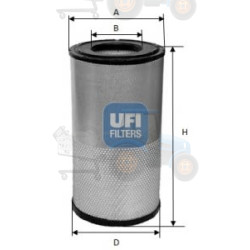 Filtru aer UFI - 27.423.00