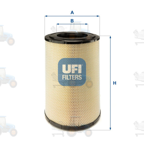 Filtru aer UFI - 27.566.00