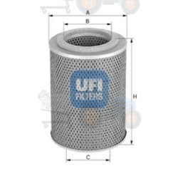 Filtru aer UFI - 27.570.00