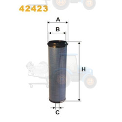 Filtru aer WIX FILTERS - 42423WIX