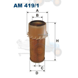 Filtru aer FILTRON - AM 419/1