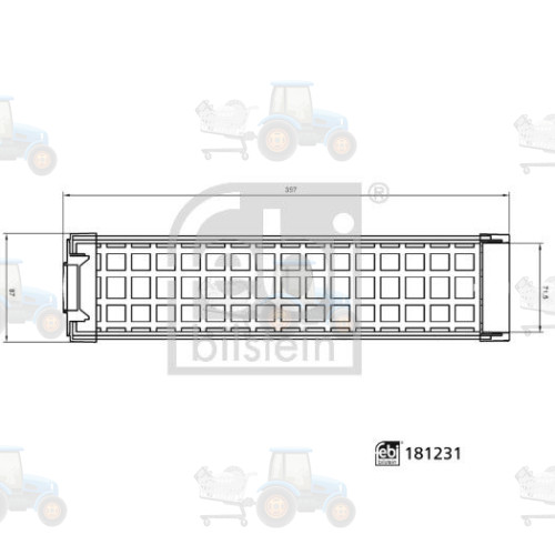 Filtru aer FEBI - 181231