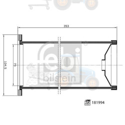 Filtru aer FEBI - 181994