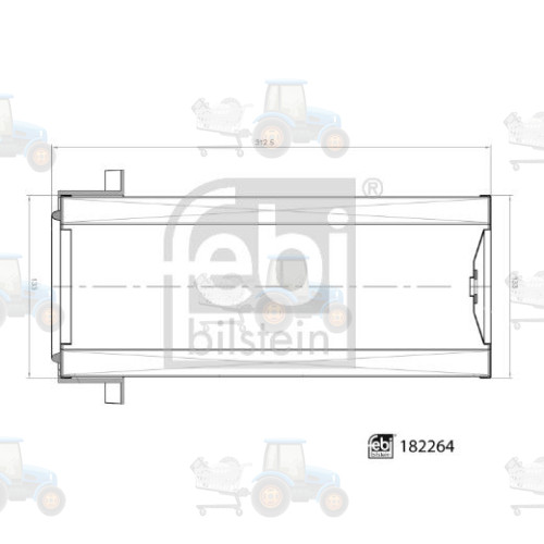 Filtru aer FEBI - 182264