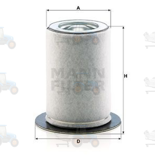 Filtru, aerisire bloc motor MANN-FILTER - LE 15 002