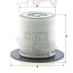 Filtru, aerisire bloc motor MANN-FILTER - LE 28 002