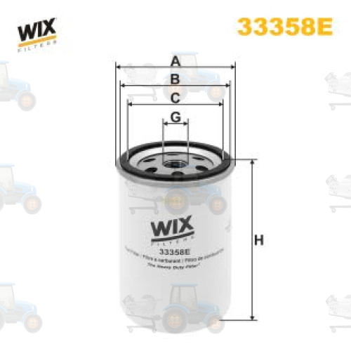 Filtru combustibil WIX FILTERS - 33358E