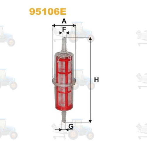 Filtru combustibil WIX FILTERS - 95106EWIX