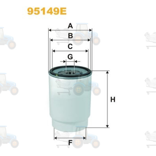 Filtru combustibil WIX FILTERS - 95149EWIX