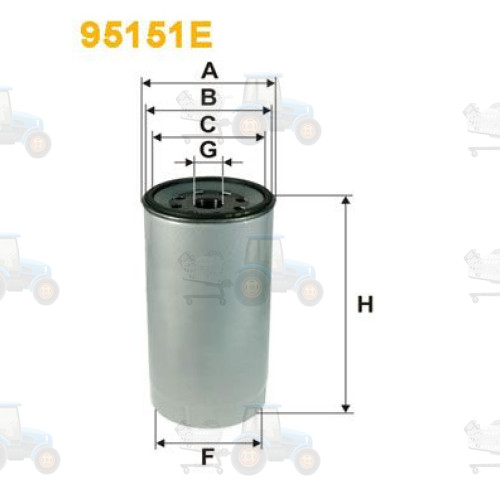 Filtru combustibil WIX FILTERS - 95151EWIX