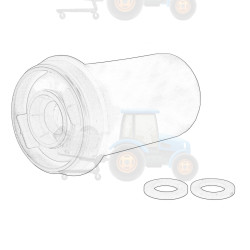 Filtru combustibil OE JOHN DEERE - DZ115391