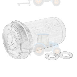 Filtru combustibil OE JOHN DEERE - DZ128543