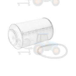 Filtru combustibil Massey Ferguson - F340200060160, F340200060010-AGCO, 04508928, 0451-6613