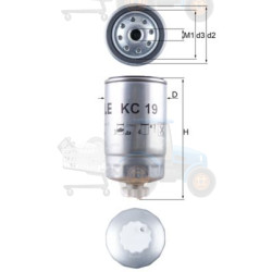 Filtru combustibil MAHLE - KC 19