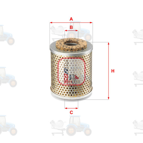 Filtru combustibil SOFIMA - S 4211 N