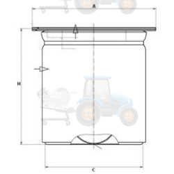 Filtru ulei MANN-FILTER - LE 65 004