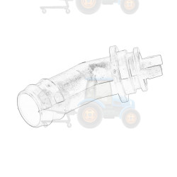 Furtun, aerisire bloc motor OE JOHN DEERE - R123586