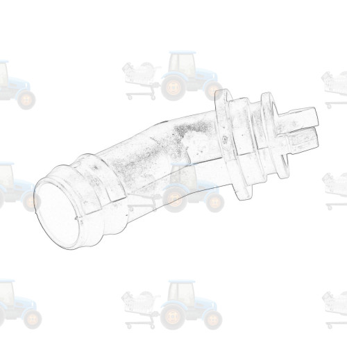 Furtun, aerisire bloc motor OE JOHN DEERE - R123586