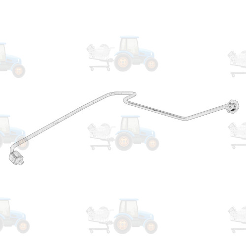 Furtun combustibil OE PERKINS - 3525A041