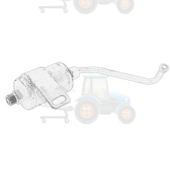 Furtun hidraulic sistem directie OE CNH - 5187053