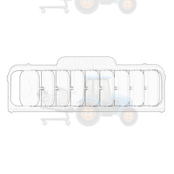 Grilaj ventilatie/elemente OE JOHN DEERE - AL152147