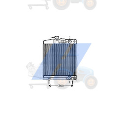 Intercooler, compresor HIGHWAY AUTOMOTIVE - 10133002