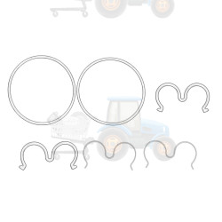 Kit de reparare a pompei hidraulice OE AGCO - F716100490120