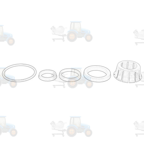 Kit reparatie piston frana OE AGCO - F198104070110