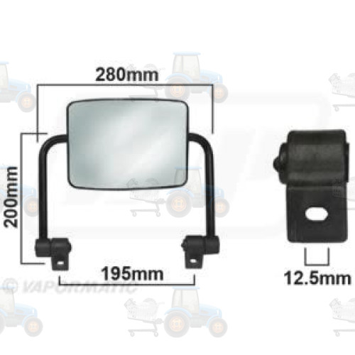 Oglinda retrovizoare interioara VAPORMATIC - VLD1056