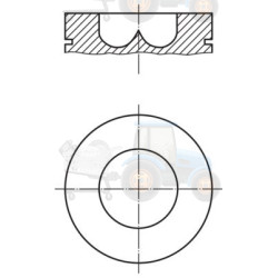 Piston MAHLE - 008 18 00