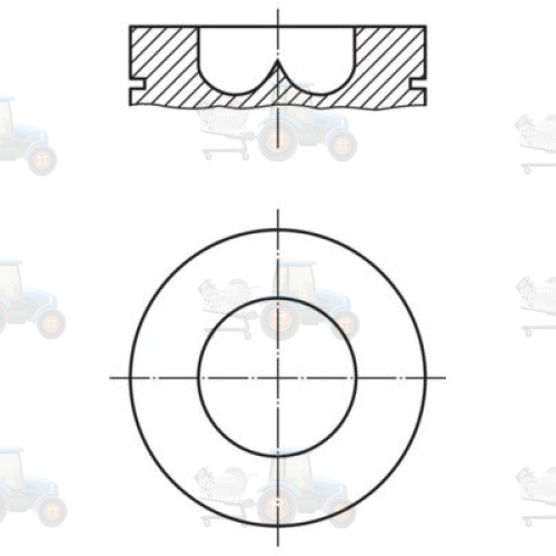 Piston MAHLE - 008 18 00