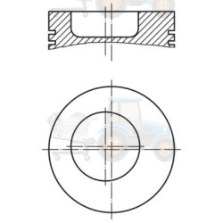 Piston MAHLE - 043 60 00