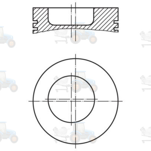 Piston MAHLE - 043 60 00