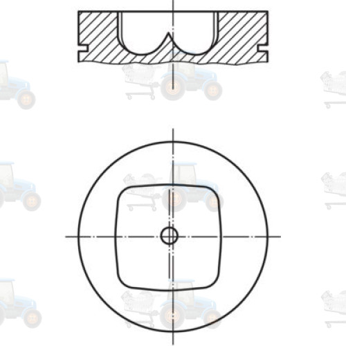 Piston MAHLE - 043 PI 00114 000