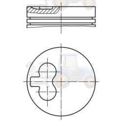 Piston MAHLE - 043 PI 00133 000