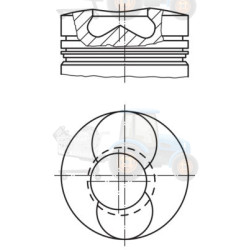 Piston MAHLE - 0993900