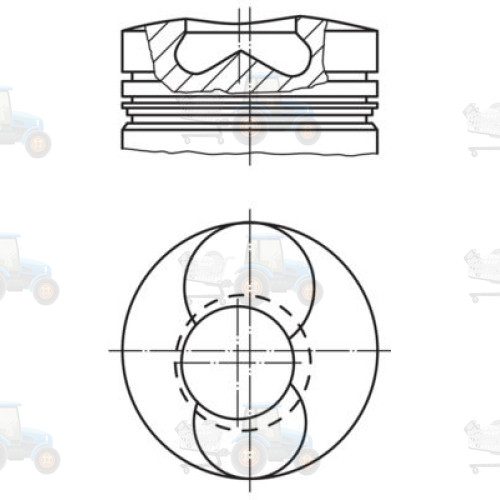 Piston MAHLE - 0993900