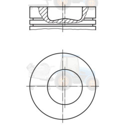 Piston MAHLE - 0994800