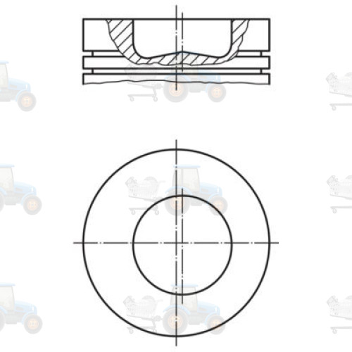 Piston MAHLE - 0994800