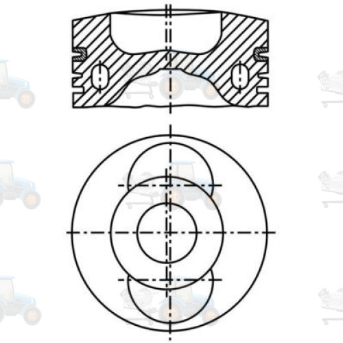 Piston MAHLE - 099 92 00