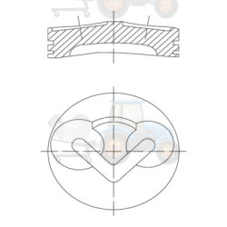 Piston MAHLE - 101 89 00