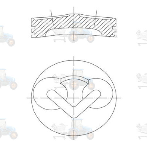 Piston MAHLE - 101 89 00