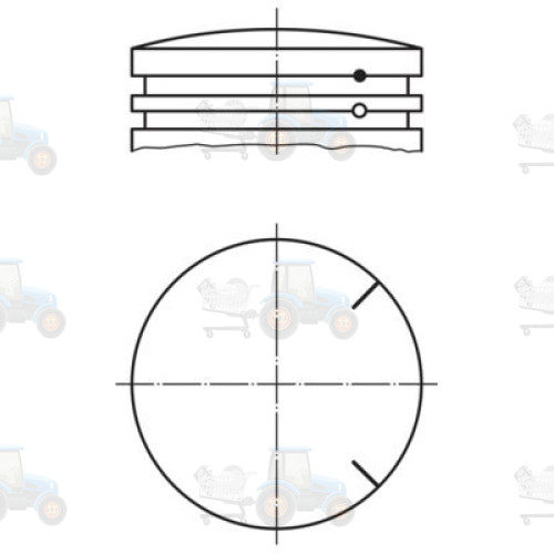 Piston MAHLE - 175 PI 00102  000