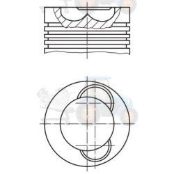 Piston MAHLE - 177 20 00