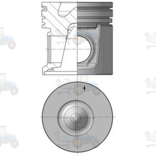 Piston KOLBENSCHMIDT - 40185610