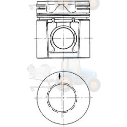 Piston KOLBENSCHMIDT - 40234640