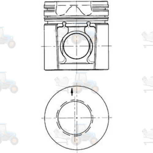 Piston KOLBENSCHMIDT - 40234640