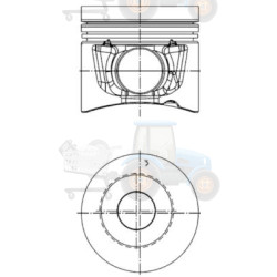 Piston KOLBENSCHMIDT - 40289600